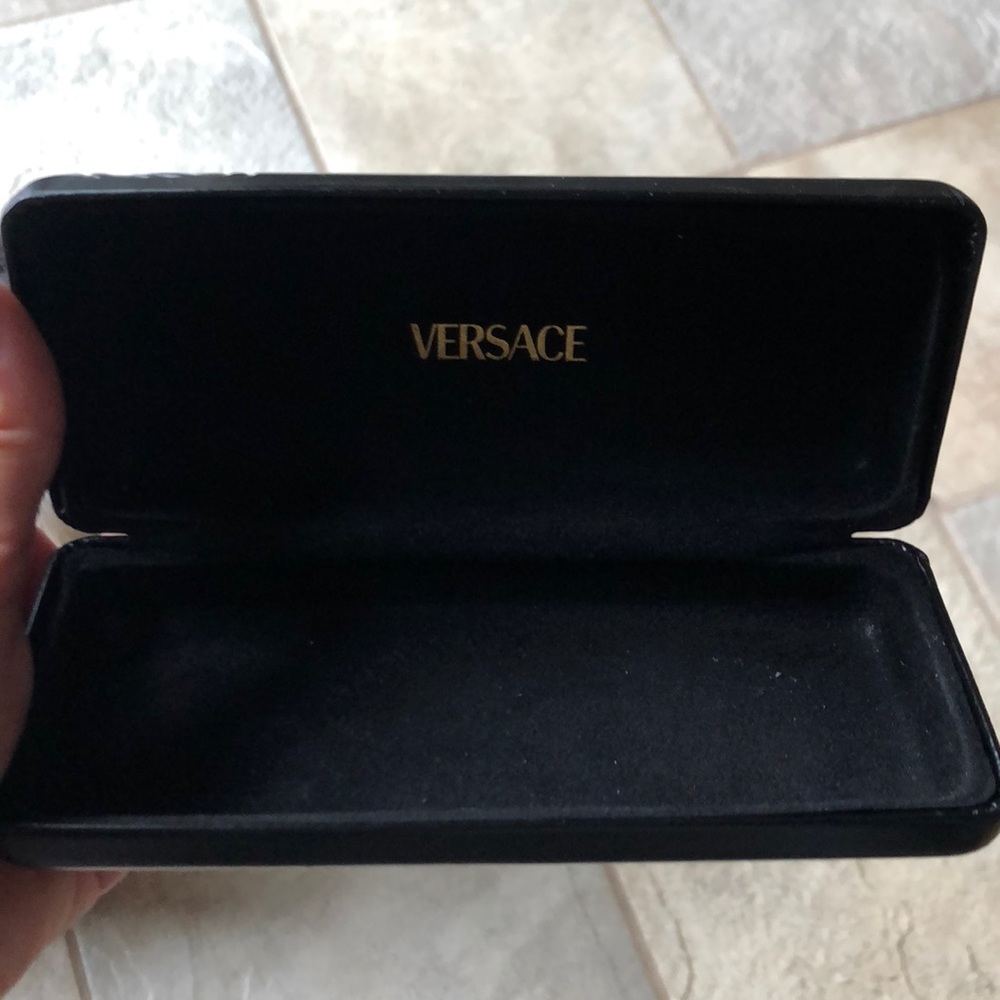 Authentic Versace Eyeglass Case